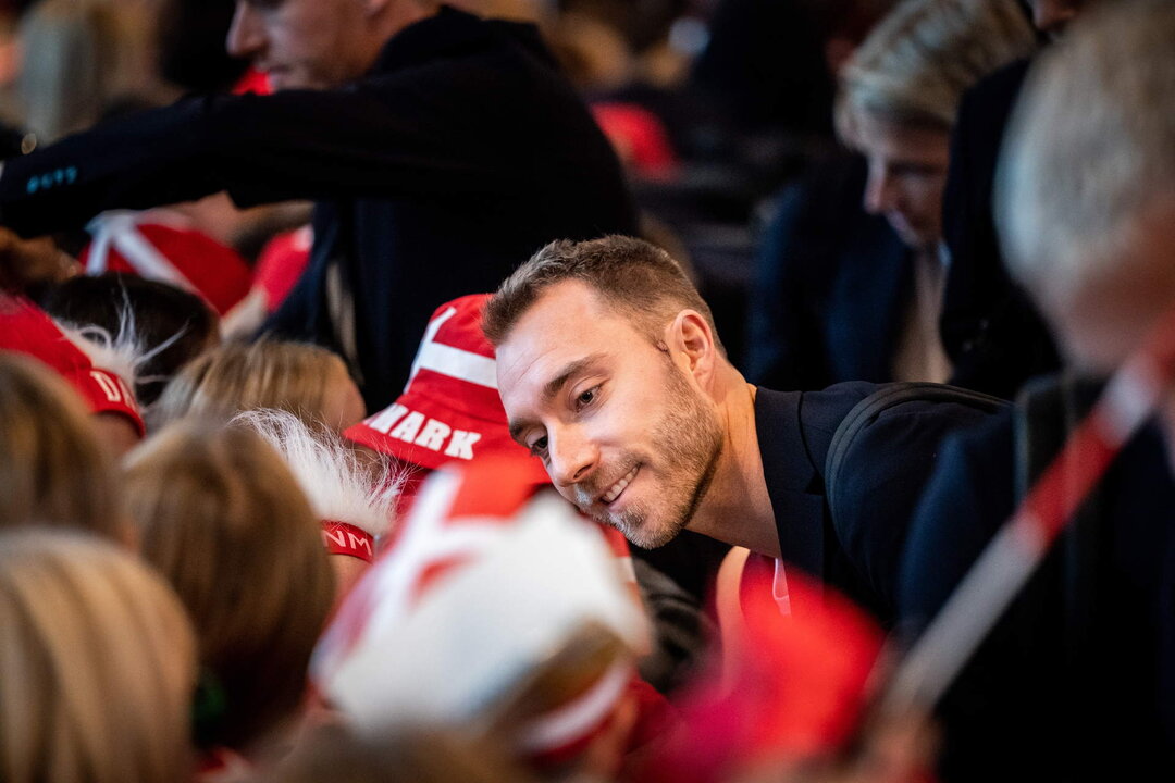 <p>El internacional danés Christian Eriksen, en una foto de archivo. EFE/EPA/Ida Marie Odgaard DENMARK OUT</p>