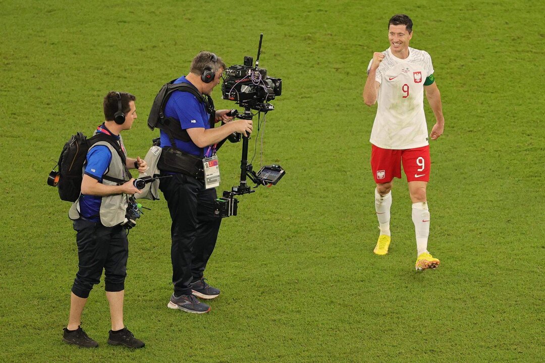 Robert Lewandowski de Polonia en Estadio de Ciudad de la Educación en Doha, Qatar, 26 noviembre 2022. EFE/EPA/Friedemann Vogel